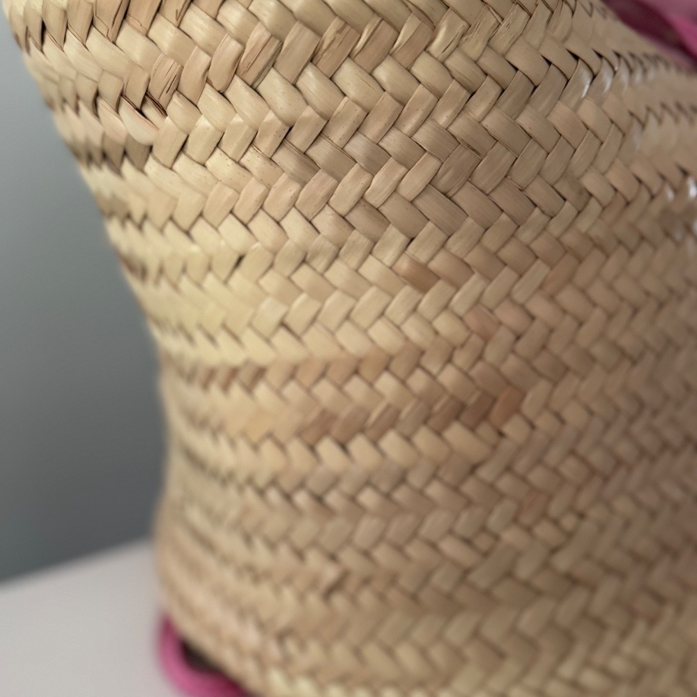 Jacquemus Pink and Tan Tote Bag - Picture 5 of 10